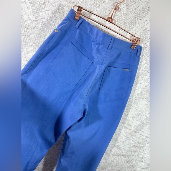 Vintage St John Sport blue high waisted mom pants size 4 - Picture 11 of 13